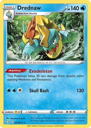 Drednaw 027/072  Shining Fates