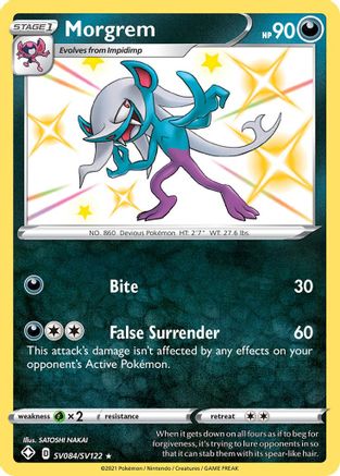 Morgrem SV084  - Holofoil Shining Fates Shiny Vault