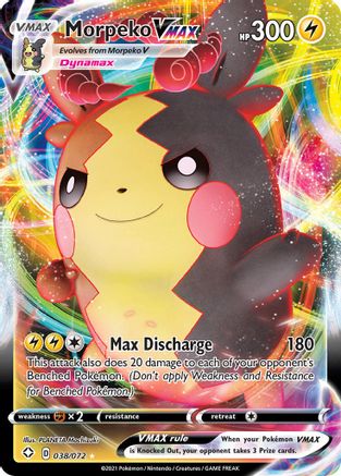 Morpeko VMAX 038/072  - Holofoil Shining Fates