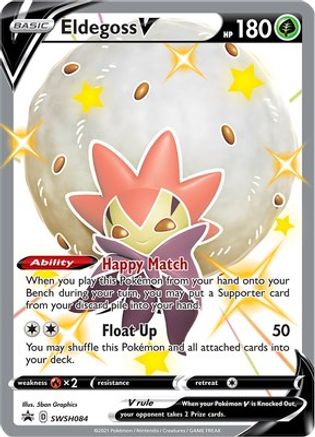 Eldegoss V SWSH084  - Holofoil SWSH Sword & Shield Promo Cards