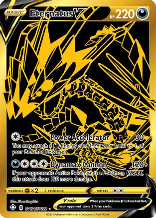 Eternatus V SV121/SV122  - Holofoil Shining Fates Shiny Vault