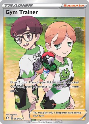 Gym Trainer (Full Art) 068/072  - Holofoil Shining Fates