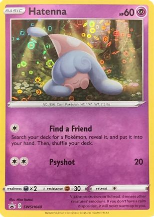 Hatenna (General Mills Promo) SWSH040  - Holofoil Miscellaneous Cards & Products