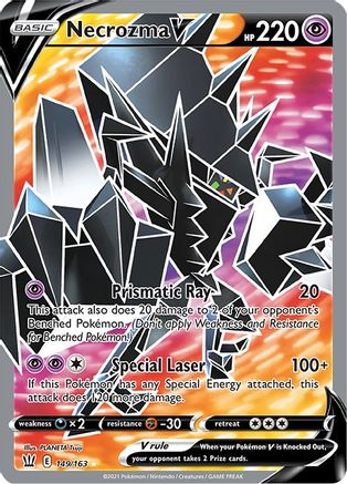 Necrozma V (Full Art) 149/163 - Holofoil Battle Styles