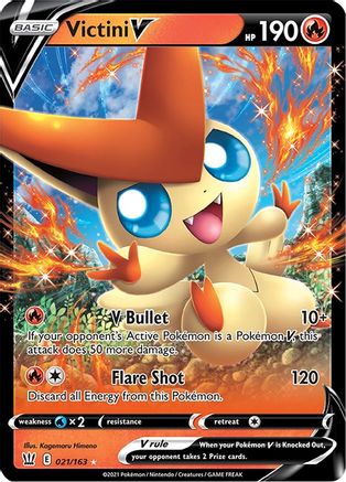 Victini V 021/163 - Holofoil Battle Styles
