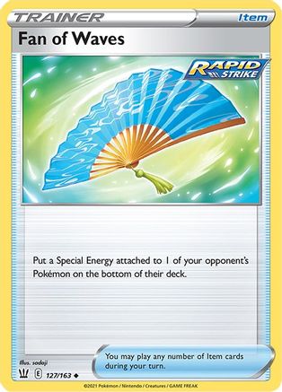 Fan of Waves 127/163 - Reverse Holofoil Battle Styles