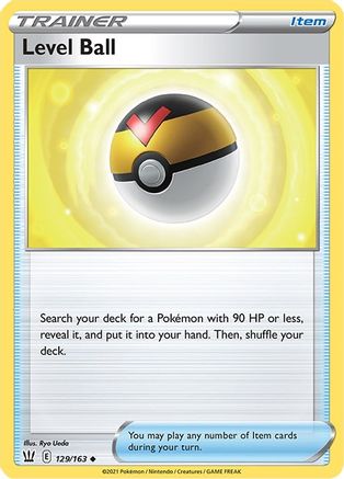 Level Ball 129/163 Battle Styles