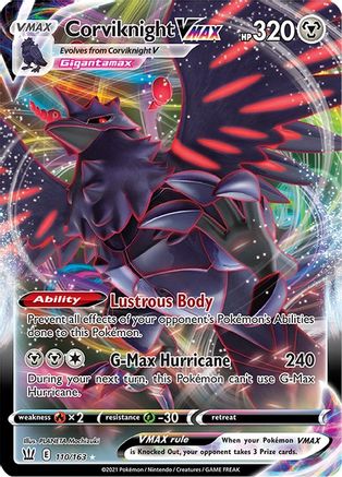 Corviknight VMAX 110/163 - Holofoil Battle Styles