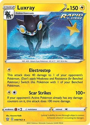 Luxray 048/163 - Holofoil Battle Styles