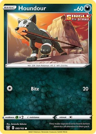 Houndour 095/163 - Reverse Holofoil Battle Styles