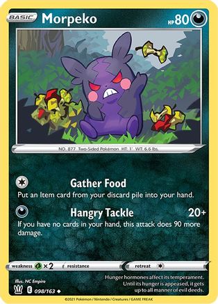 Morpeko 098/163 - Reverse Holofoil Battle Styles