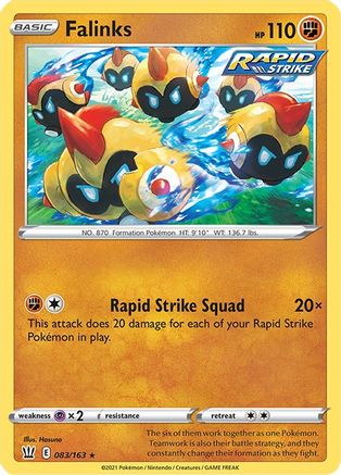 Falinks 083/163 - Reverse Holofoil Battle Styles