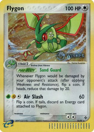Flygon (Pokemon League) [Winner] 015/97  - Holofoil League & Championship Cards