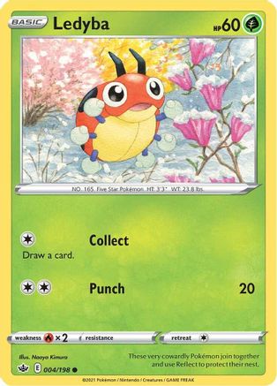 Ledyba 004/198 - Reverse Holofoil Chilling Reign