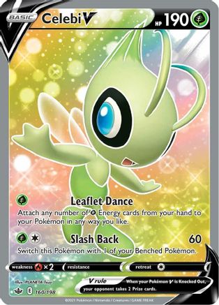 Celebi V (Full Art) 160/198 - Holofoil Chilling Reign