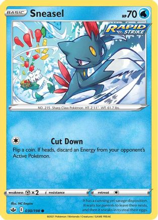 Sneasel 030/198 Chilling Reign