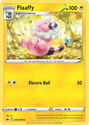 Flaaffy 048/198 - Reverse Holofoil Chilling Reign