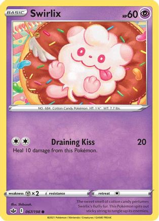 Swirlix 067/198 - Reverse Holofoil Chilling Reign
