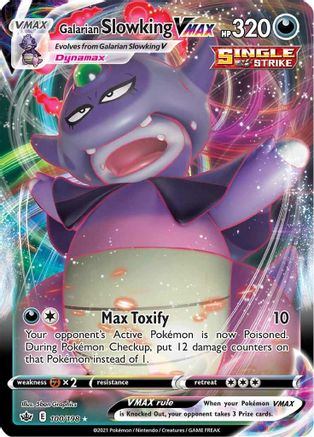 Galarian Slowking VMAX 100/198 - Holofoil Chilling Reign