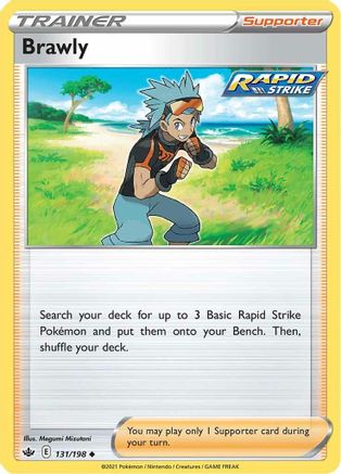 Brawly 131/198 - Reverse Holofoil Chilling Reign