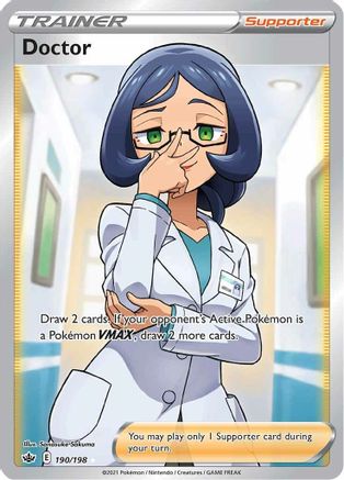 Doctor (Full Art) 190/198 - Holofoil Chilling Reign