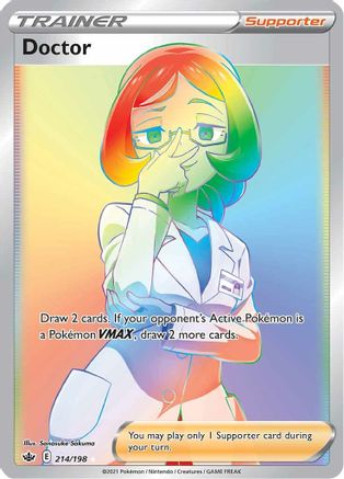 Doctor (Secret) 214/198 - Holofoil Chilling Reign