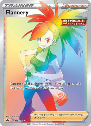 Flannery (Secret) 215/198 - Holofoil Chilling Reign