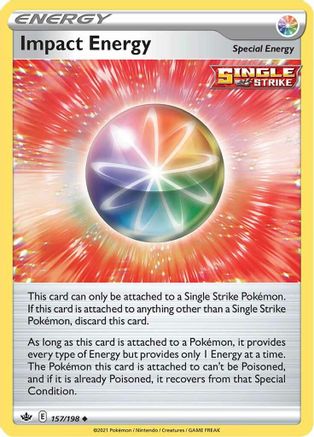 Impact Energy 157/198 - Reverse Holofoil Chilling Reign