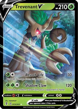 Trevenant V 013/203 - Holofoil Evolving Skies