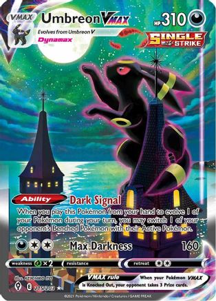 Umbreon VMAX (Alternate Art Secret) 215/203 - Holofoil Evolving Skies