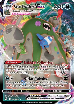 Garbodor VMAX 101/203 - Holofoil Evolving Skies