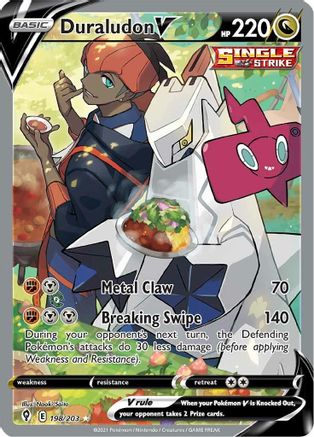 Duraludon V (Alternate Full Art) 198/203 - Holofoil Evolving Skies
