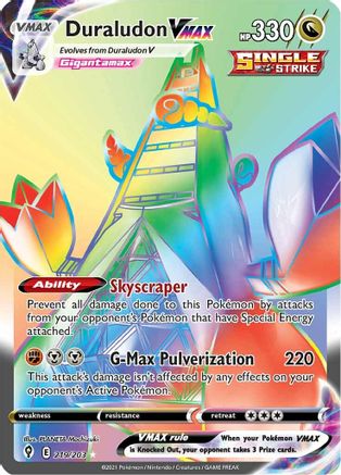 Duraludon VMAX (Secret) 219/203 - Holofoil Evolving Skies