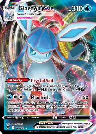 Glaceon VMAX 041/203 - Holofoil Evolving Skies