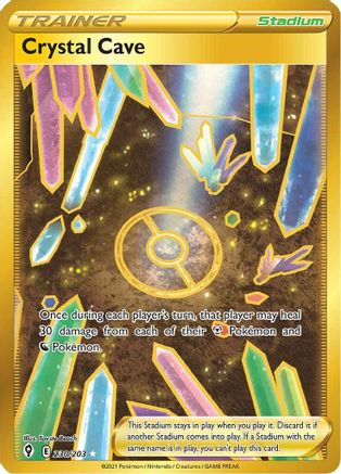 Crystal Cave (Secret) 230/203 - Holofoil Evolving Skies