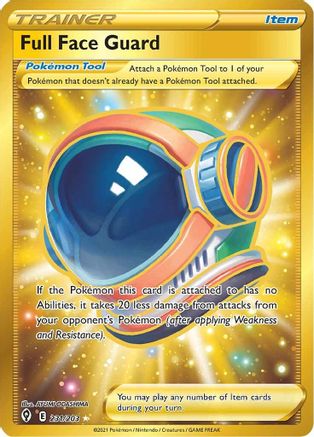 Full Face Guard (Secret) 231/203 - Holofoil Evolving Skies