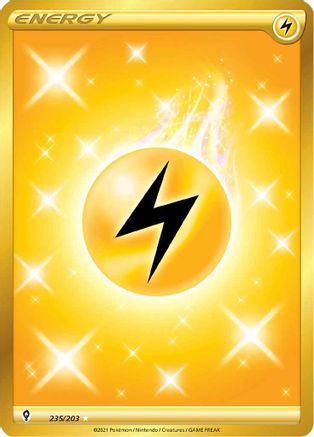 Lightning Energy (Secret) 235/203 - Holofoil Evolving Skies