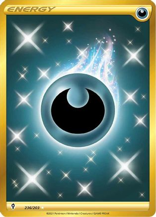 Darkness Energy (Secret) 236/203 - Holofoil Evolving Skies