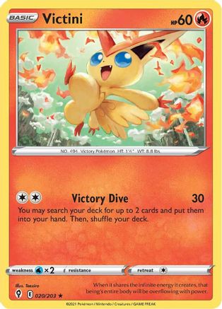 Victini 020/203 - Holofoil Evolving Skies