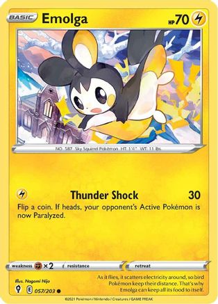 Emolga 057/203 Evolving Skies