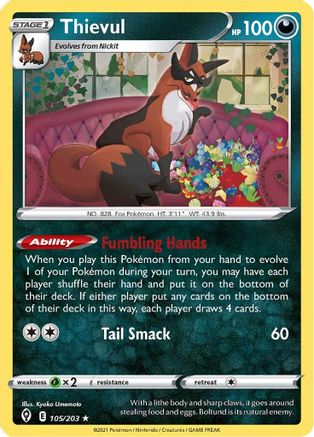 Thievul 105/203 Evolving Skies