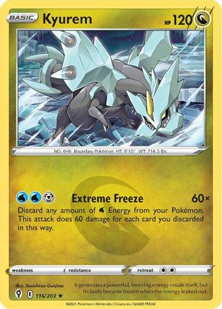 Kyurem 116/203 - Holofoil Evolving Skies