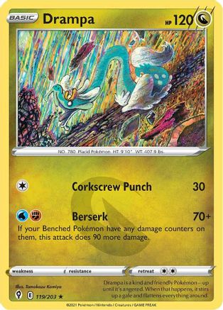Drampa 119/203 - Reverse Holofoil Evolving Skies