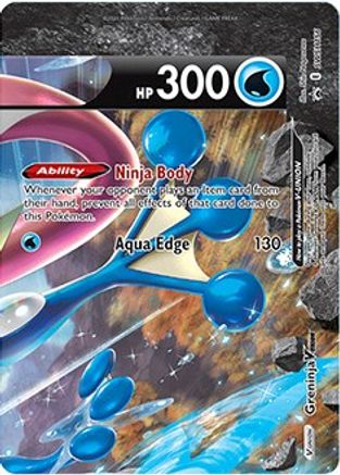 Greninja V SWSH156  - Holofoil SWSH Sword & Shield Promo Cards