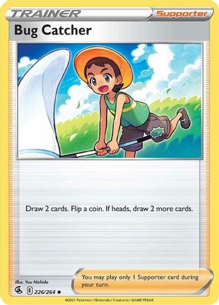 Bug Catcher 226/264 - Reverse Holofoil Fusion Strike