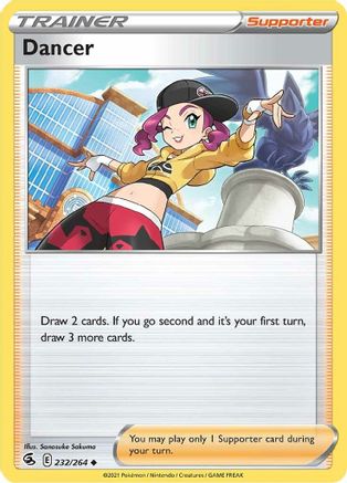 Dancer 232/264 - Reverse Holofoil Fusion Strike