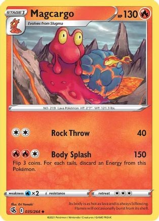 Magcargo 035/264 Fusion Strike