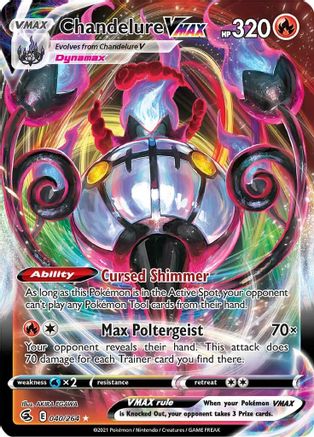 Chandelure VMAX 040/264 - Holofoil Fusion Strike