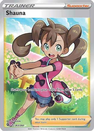 Shauna (Full Art) 263/264 - Holofoil Fusion Strike