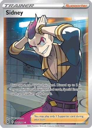 Sidney (Full Art) 264/264 - Holofoil Fusion Strike